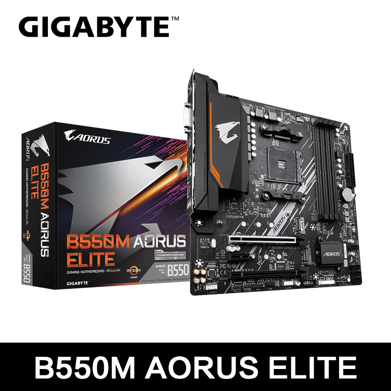 X870E Atx Motherboard - GIGABYTE Nouvelle carte mère B550M AORUS