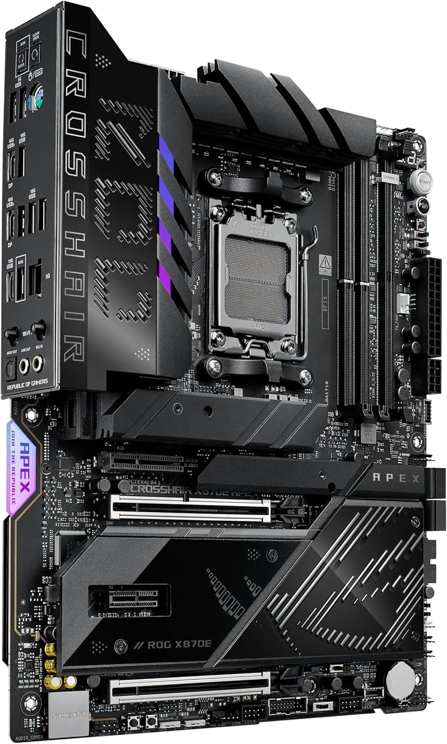 Nouvelle carte mère ROG Crossh - X870E Atx Motherboard avis et prix