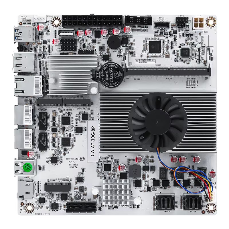 Carte mère Mini ITX NAS 8 baie - Mini Itx Dual 2.5G Nas Motherboard avis et prix