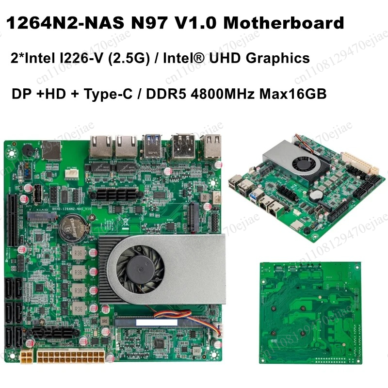 Carte mère SZBOX N97 NAS - Car - Mini Itx Dual 2.5G Nas Motherboard avis et prix
