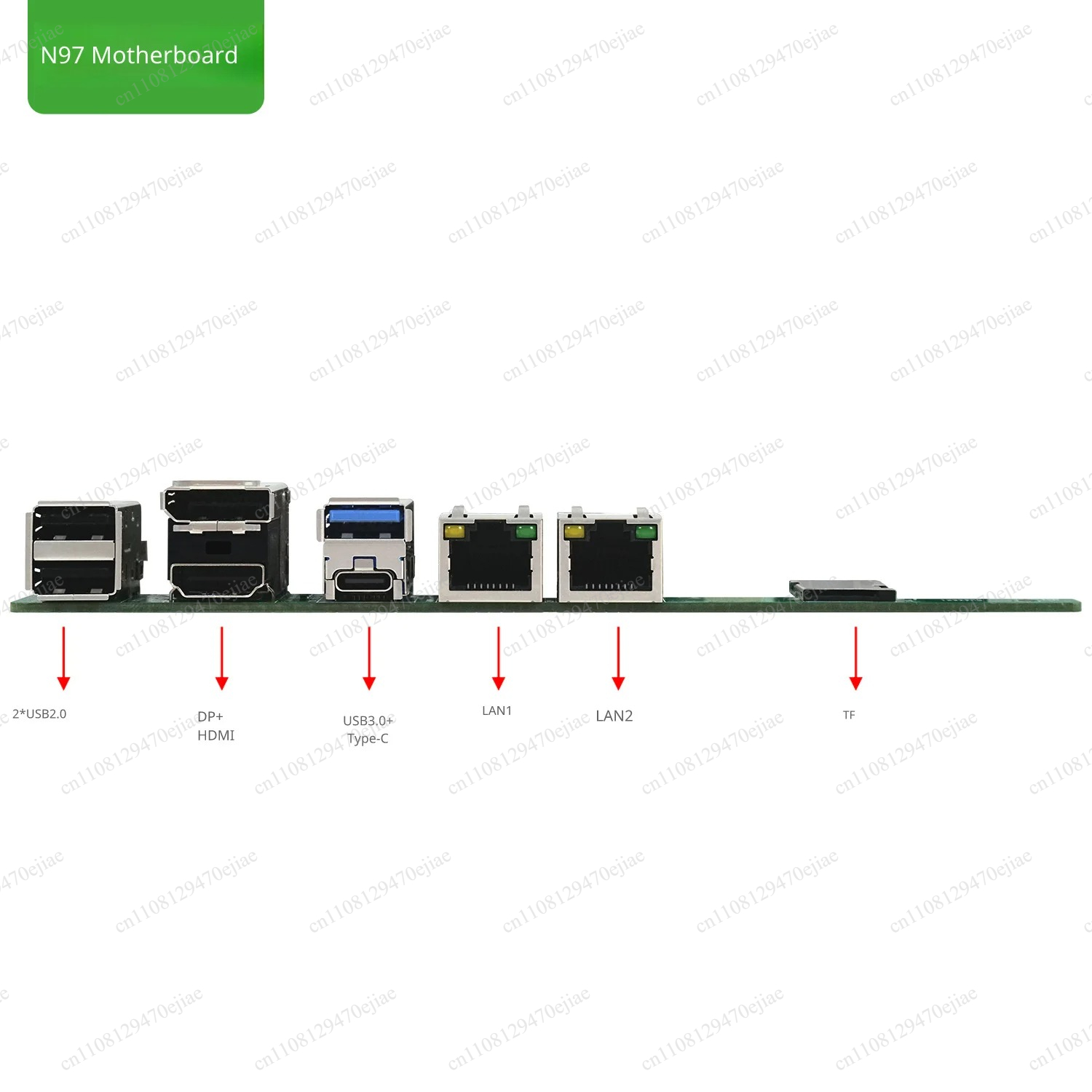 Carte mère SZBOX N97 NAS - Car - Mini Itx Dual 2.5G Nas Motherboard avis et prix