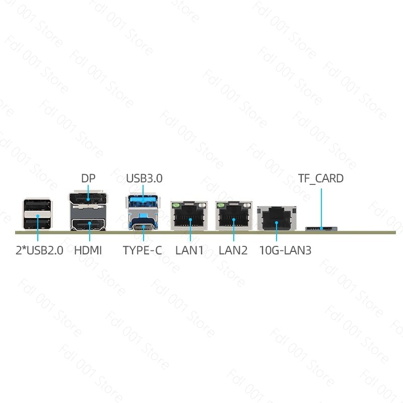 Carte mère double 2.5G 10G SFP - Mini Itx Dual 2.5G Nas Motherboard avis et prix